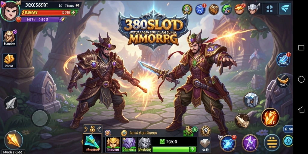 Tampilan gameplay seru di dunia 380SLOT yang menakjubkan.