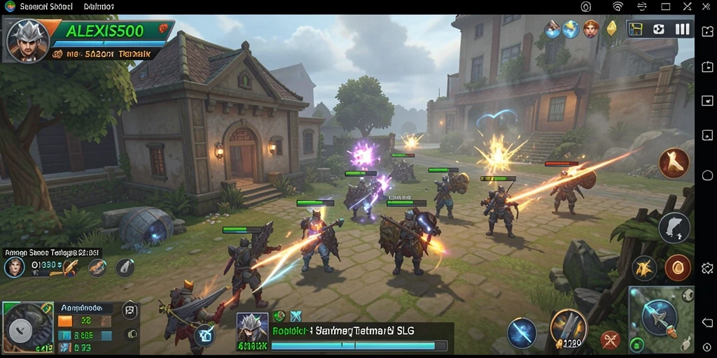 Tampilan gameplay SLG yang menarik dan interaktif.