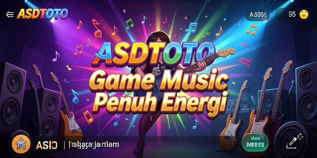 Tangkapan layar utama ASDTOTO dengan tantangan permainan musik yang menarik.