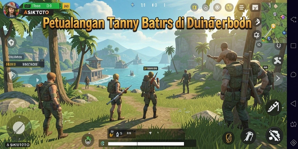 Screenshot ASIKTOTO menampilkan dunia Open World yang luas dan interaktif.