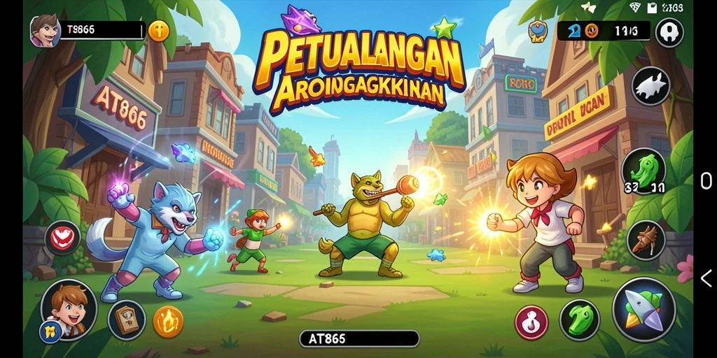 Tampilan gameplay <strong>AT866</strong> yang menarik dan penuh aksi.