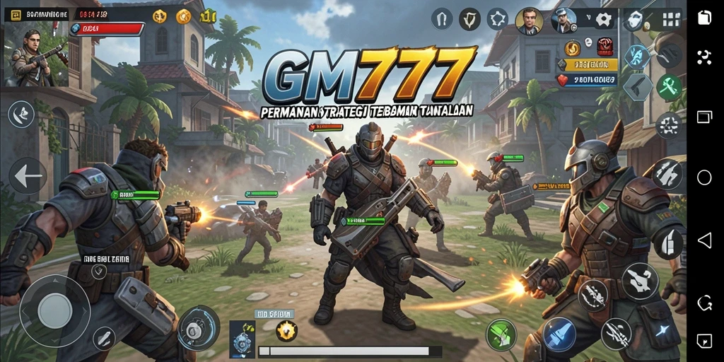 Tampilan gameplay GM777 menunjukkan aksi strategi yang seru dan mendebarkan.