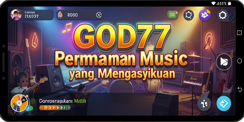 Tampilan screenshot dari gameplay GOD77 yang penuh warna dan menarik.