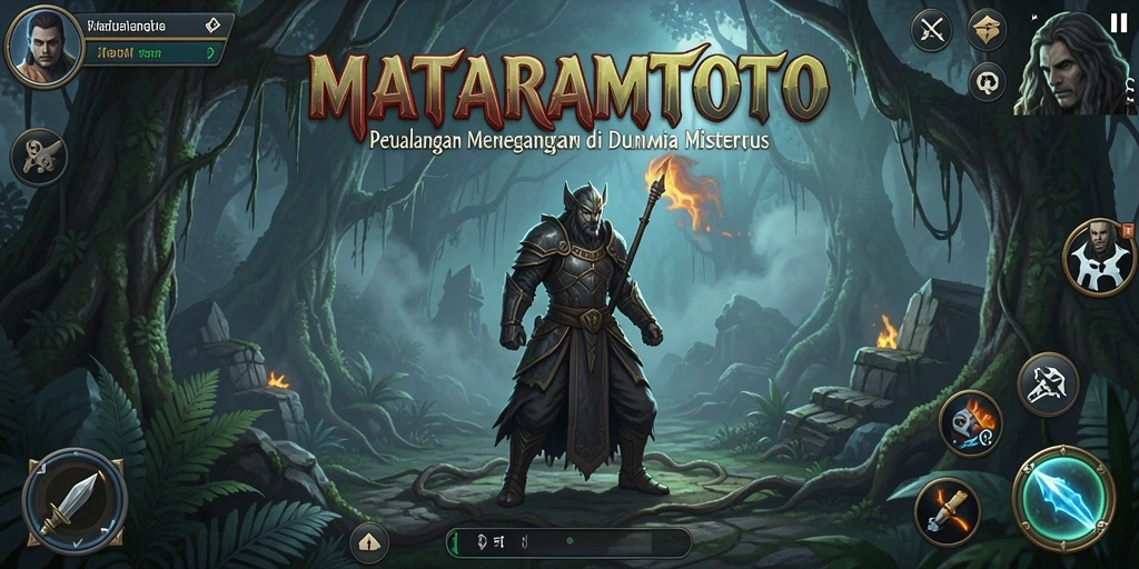 Tampilan gameplay menakjubkan di MATARAMTOTO yang penuh petualangan.
