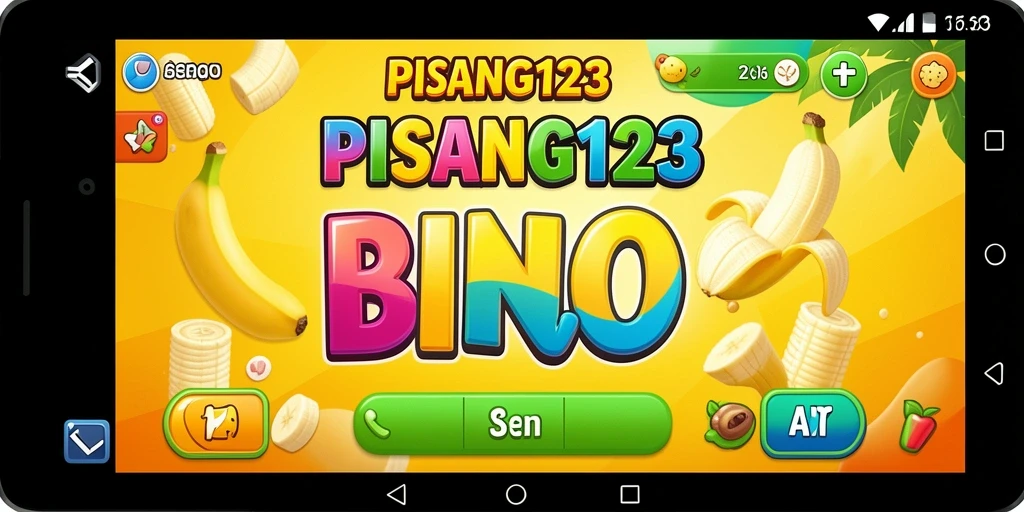 Tampilan gameplay Bingo yang menarik di PISANG123.